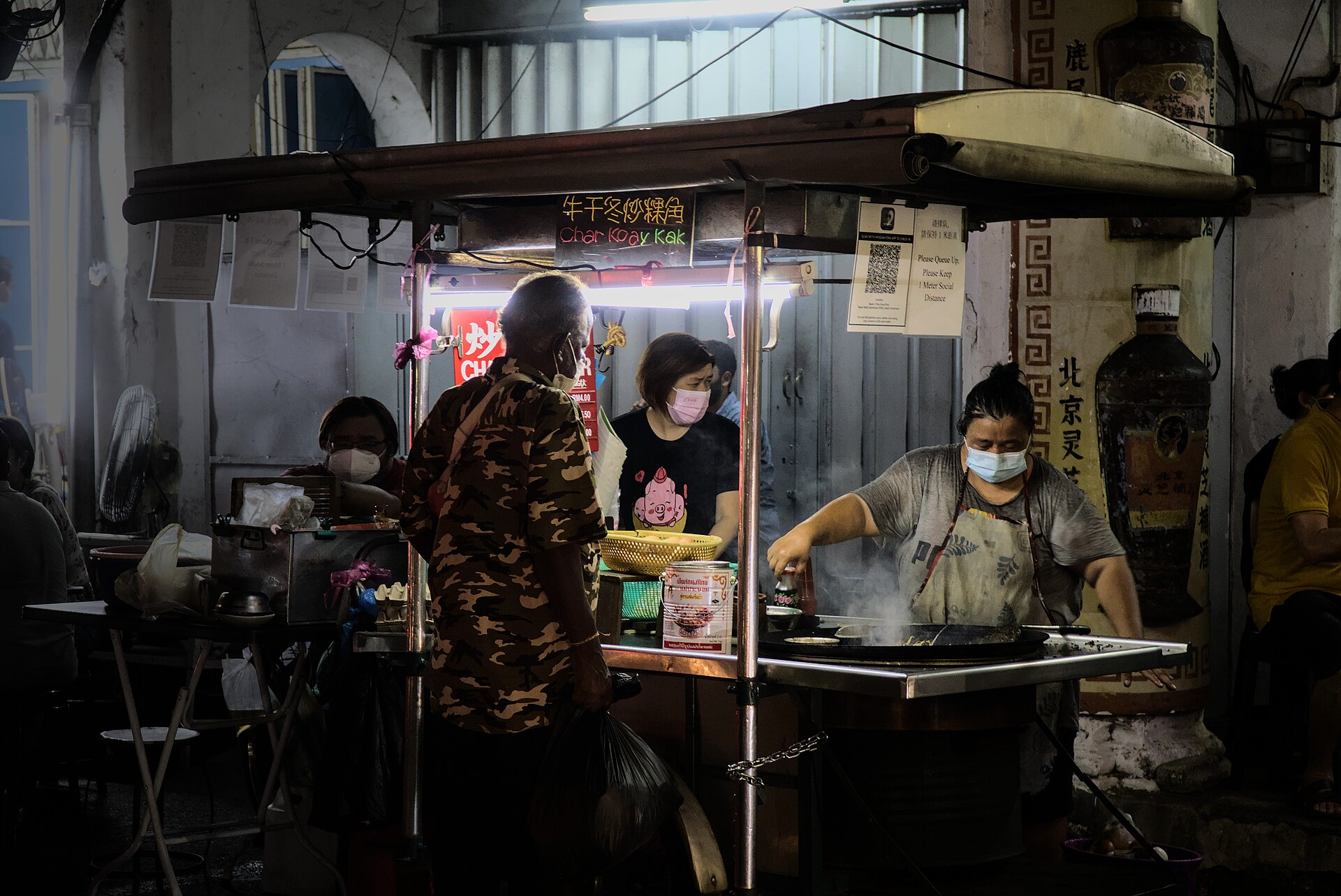 Hawker stall, George Town